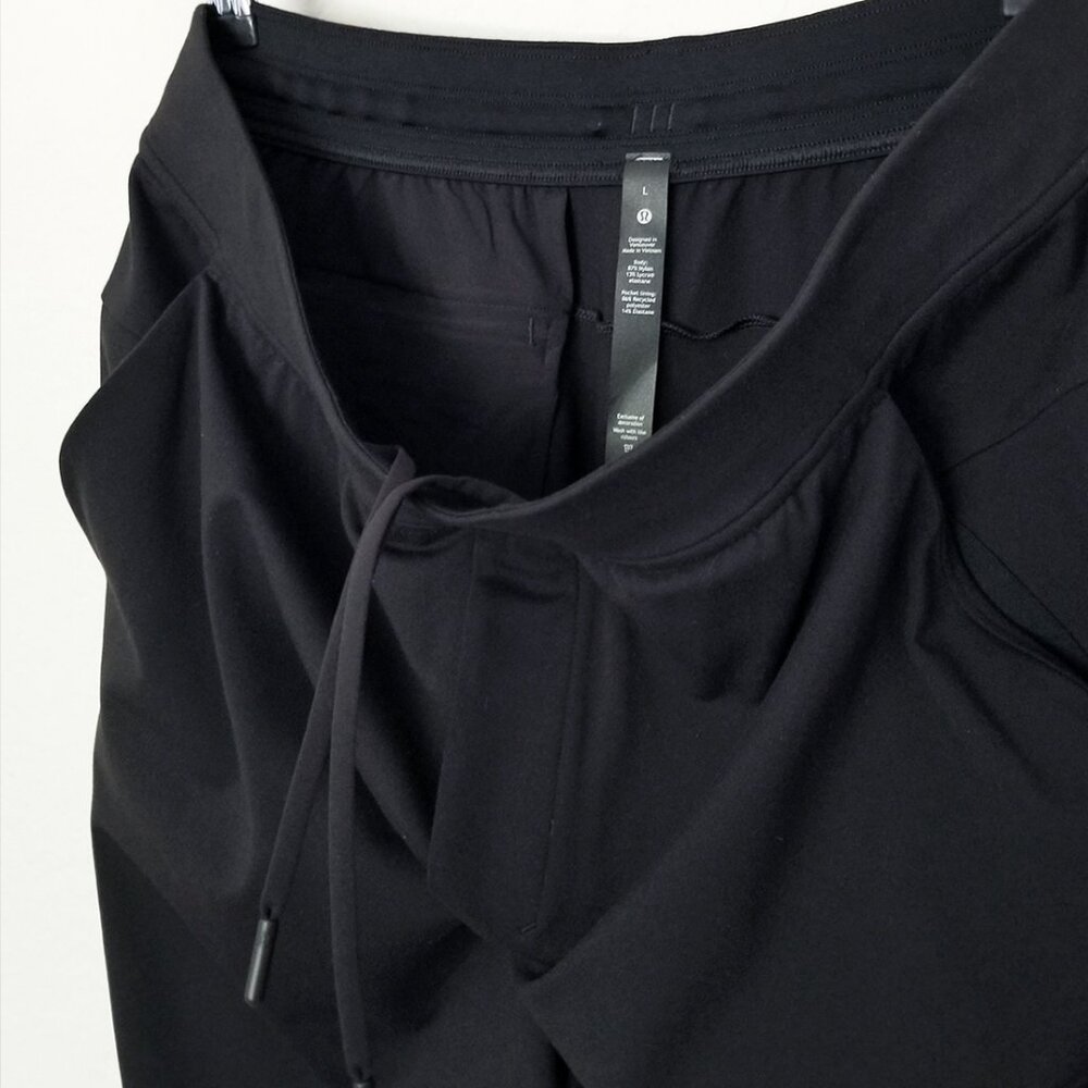 Lululemon Mens L Discipline Pant Black 32" Inseam Stretch Athleisure M5571S $128 - Picture 11 of 16